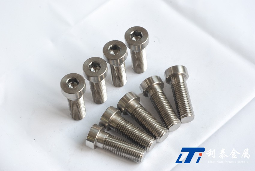 鈦內六角螺栓、鈦螺母、標準件、鈦螺絲